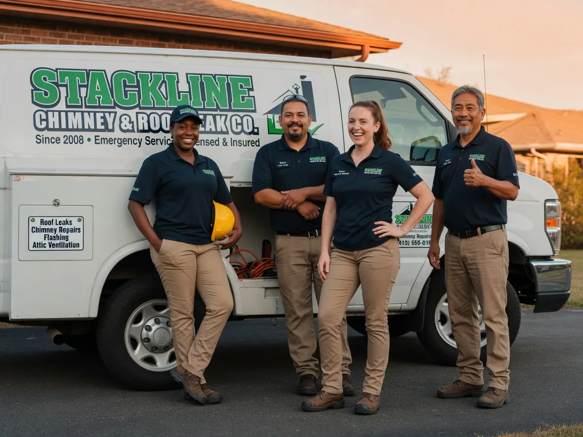 Chimney flashing repair company in Cambridge, IA